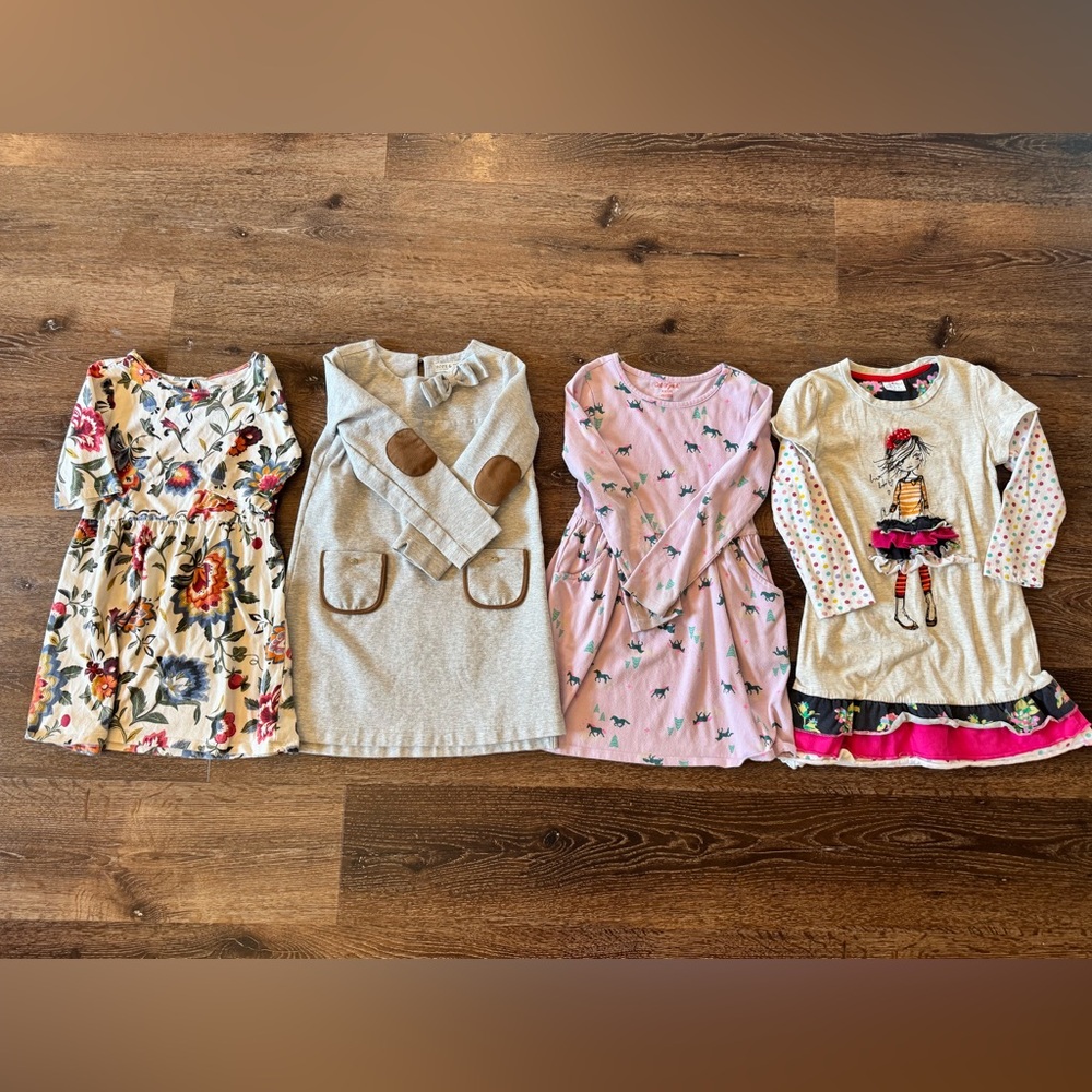Girls' Long-Sleeve Dresses